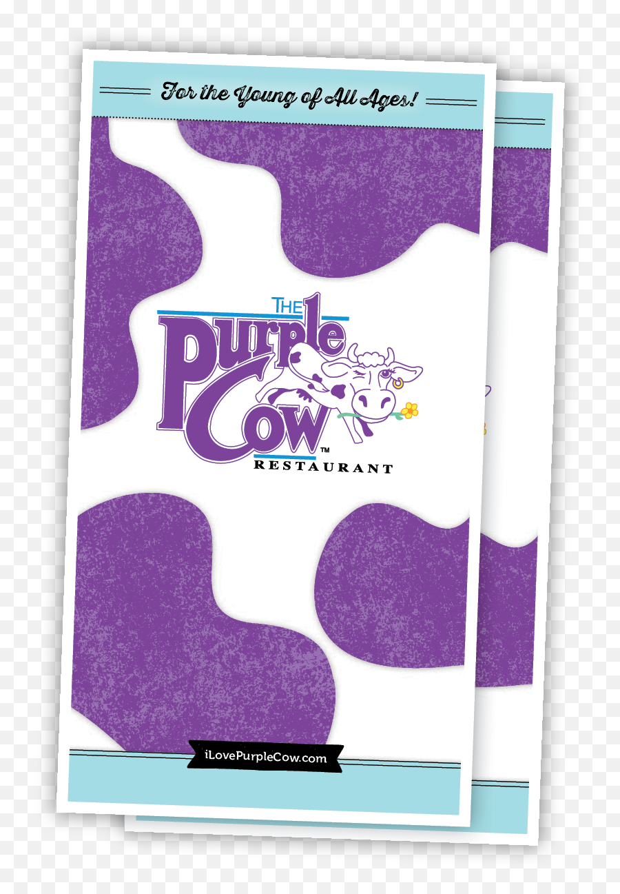 Purple Cow - Paper Emoji,Purple Png