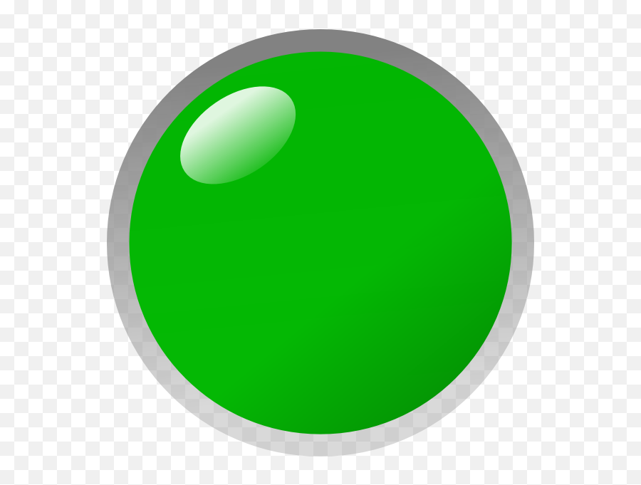 Slim Green Led On Clip Art At Clkercom - Vector Clip Art Dot Emoji,Quinceanera Clipart