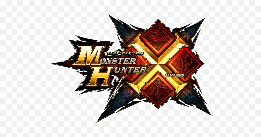 Monster Hunter Xx Double Cross Logo - Nintenfan Monster Hunter Cross Logo Emoji,Cross Logo