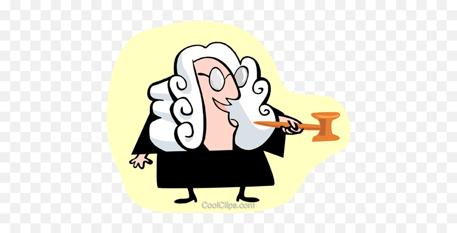 Judge Standing Royalty Free Vector Clip - Juiz Png Emoji,Judge Clipart