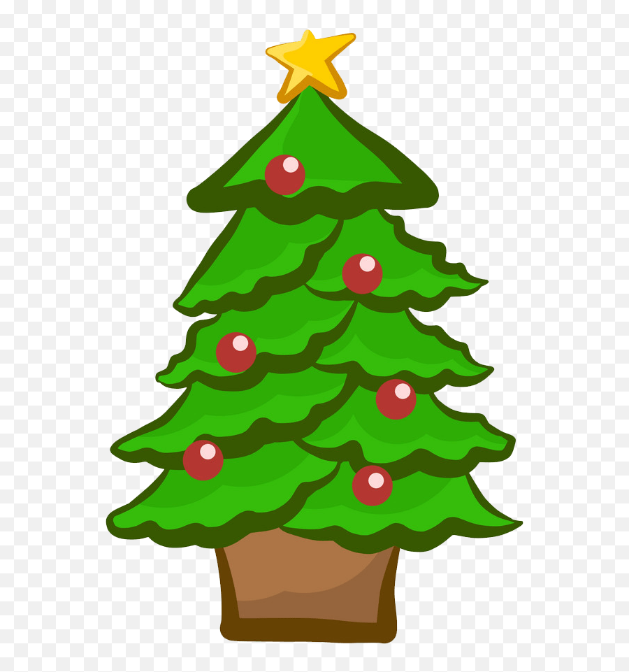 Christmas Tree Clipart - Clipartworld Christmas Day Emoji,Christmas Eve Clipart
