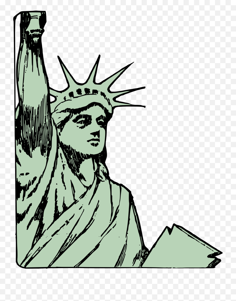 Usa Clipart Statue Liberty Picture 2164032 Usa Clipart - New York Cartoon Statue Of Liberty Emoji,Statue Of Liberty Png