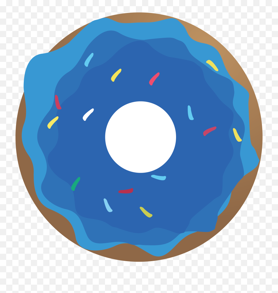 Donuts Clipart Blue Donuts Blue Transparent Free For - Blue Donut Clipart Transparent Background Emoji,Donut Clipart