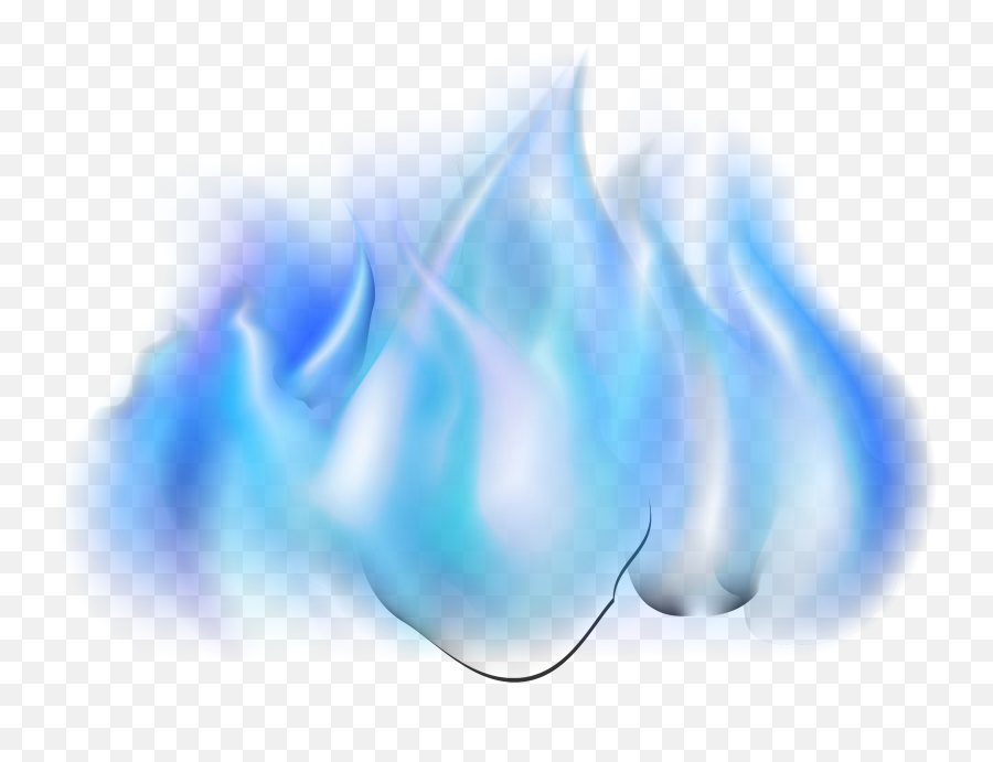 Free Transparent Blue Png Download - Transparent Effect Blue Flames Emoji,Blue Fire Png