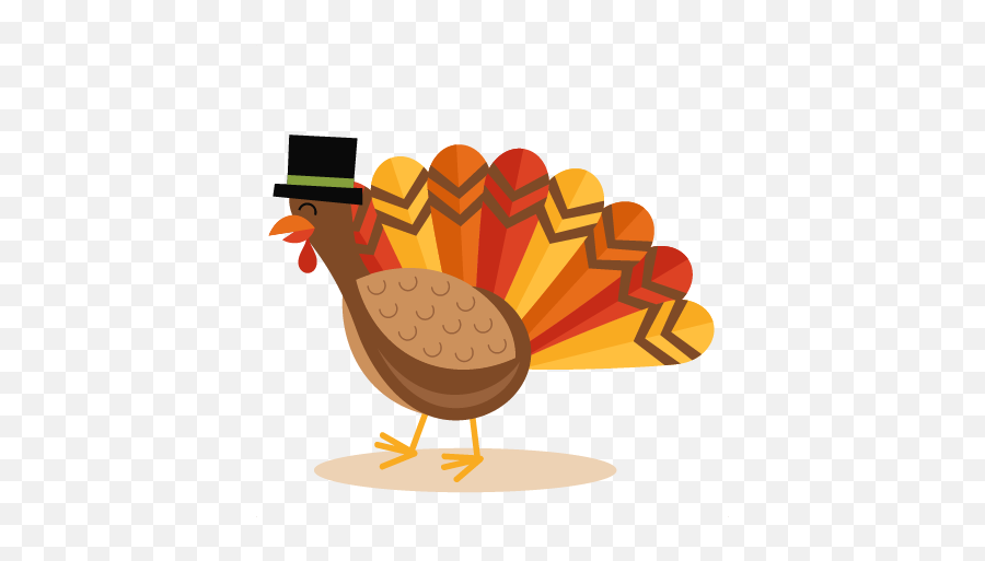Thanksgiving Turkey Svg Cuts Scrapbook Cut File Cute Clipart - Cute Clipart Thanksgiving Turkey Emoji,Narwhal Clipart
