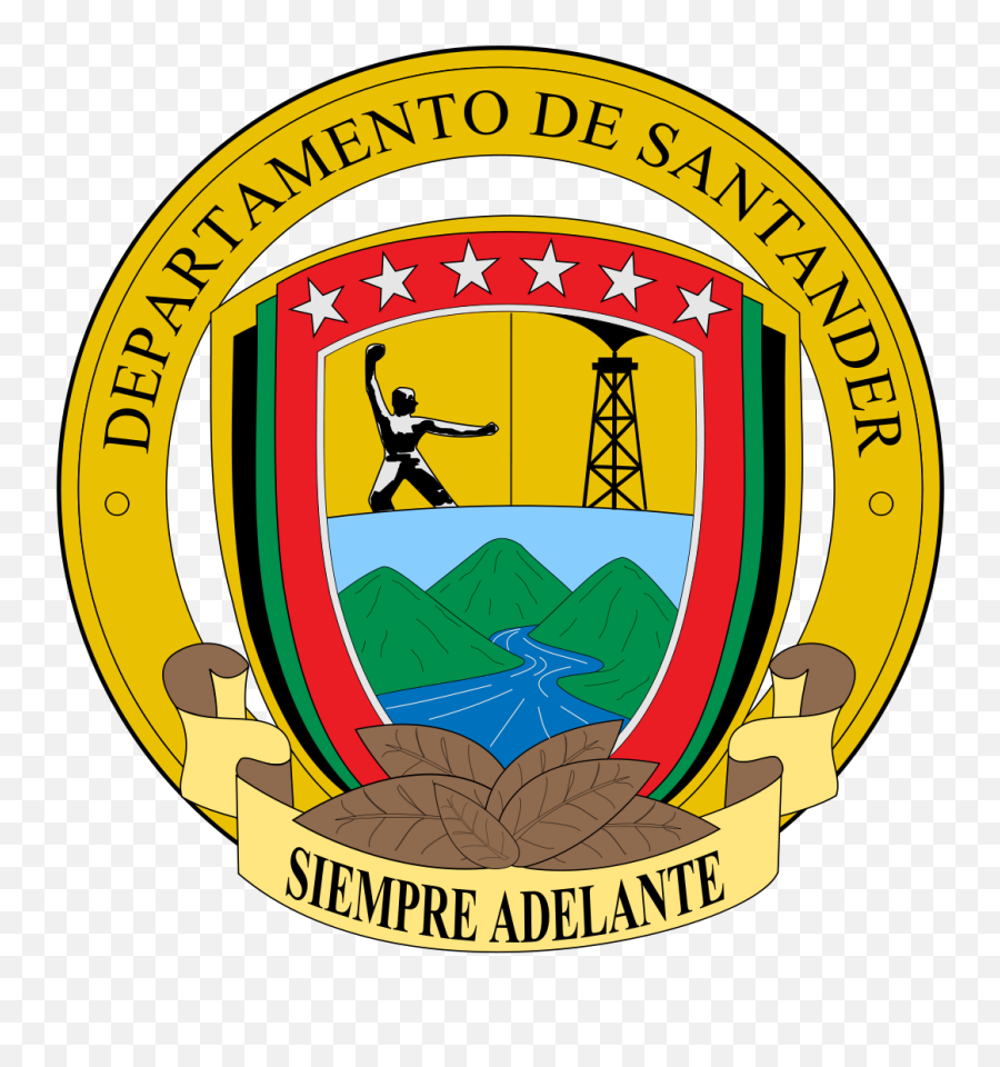 Fileescudo De Santander Colombiasvg - Wikimedia Commons Parque Nacional Del Chicamocha Emoji,Santander Logo