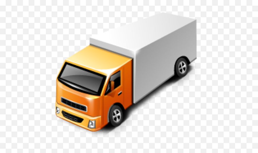Vector Clip - Truck And Car Icon Emoji,Moving Truck Clipart