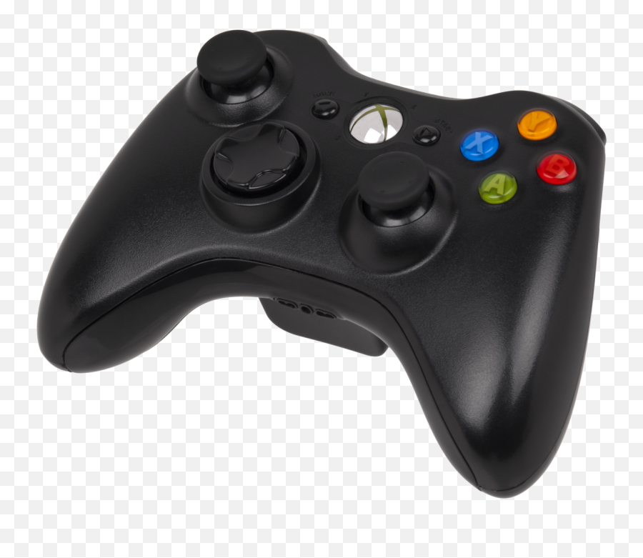 Filexbox - 360scontrollerpng Wikimedia Commons Black Xbox 360 S Wireless Controller Emoji,Video Game Controller Png