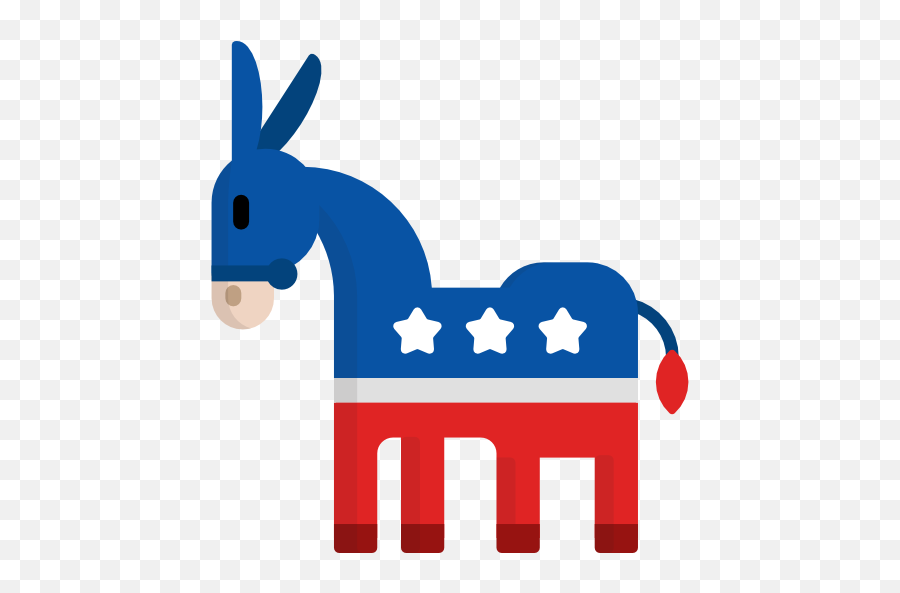Clip Art Computer Icons Election Voting Video - Democratic No Background Democartic Donkey Emoji,Donkey Transparent