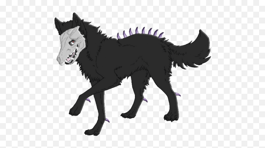 Dire Wolf Png Transparent Images U2013 Free Png Images Vector - Black Anime Dire Wolf Emoji,Wolf Png