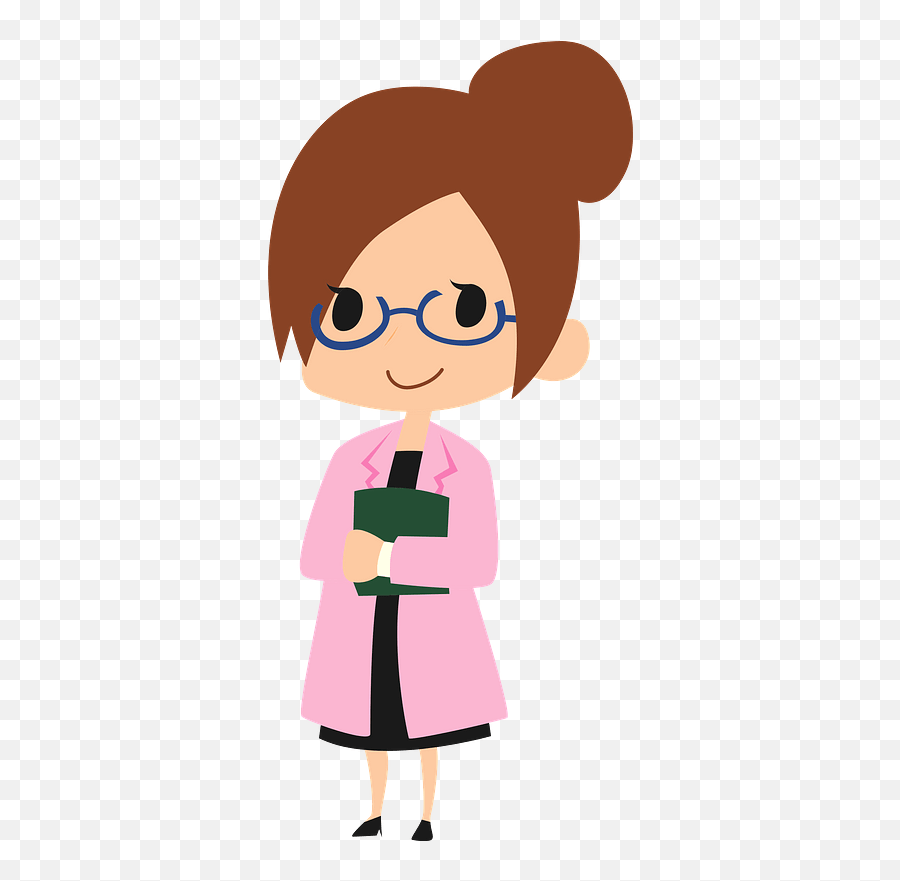 Woman Doctor Clipart Free Download Transparent Png Creazilla - Cute Doctor Cartoon Girl Transparent Background Emoji,Woman Transparent Background