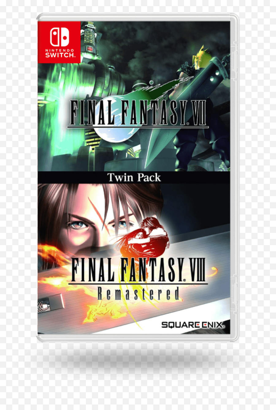 Buy Final Fantasy Vii U0026 Final Fantasy Viii Remastered Twin - Switch Final Fantasy Vii And Viii Remastered Twin Pack Emoji,Final Fantasy 6 Logo