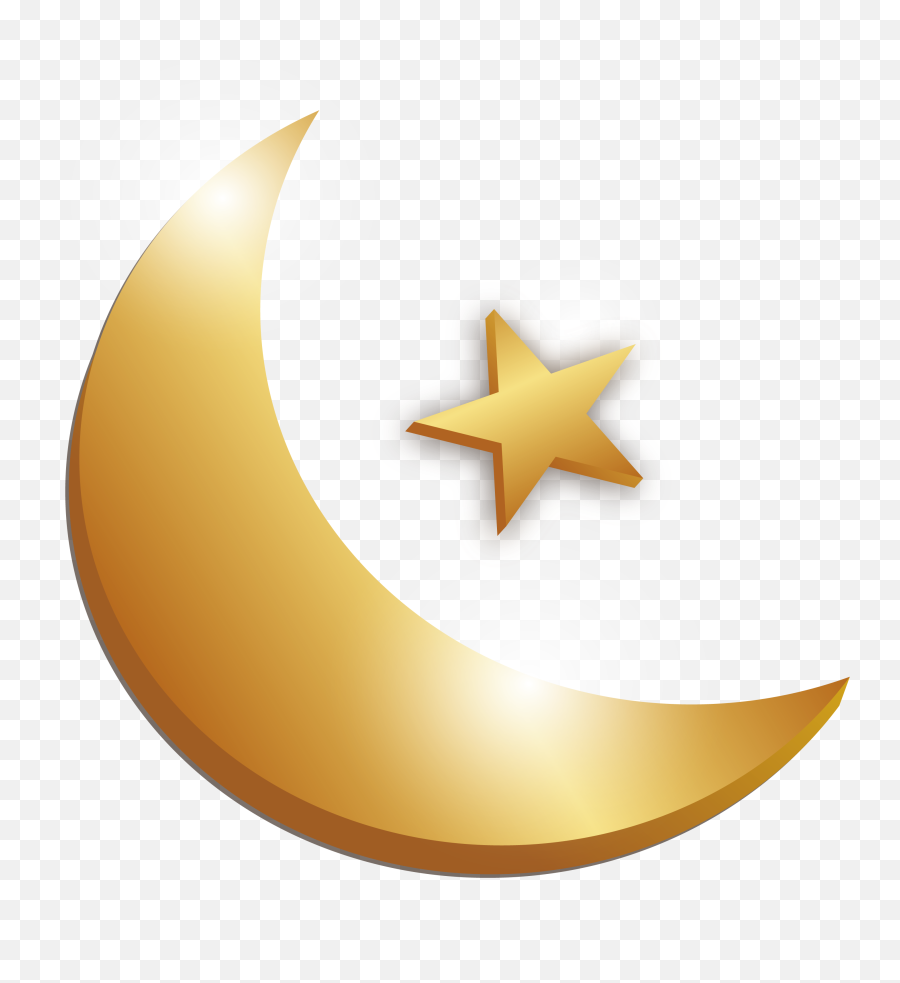 Golden Moon Star 28102943 Transprent Png Free Download - Transparent Gold Moon Png Emoji,Stars Png
