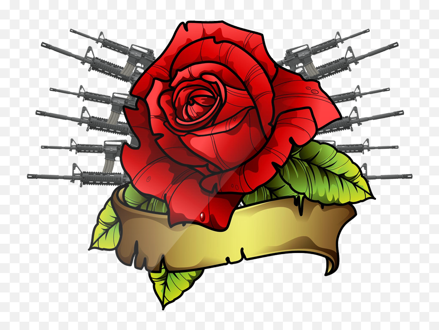 Guns Roses Logo - Floral Emoji,Guns N Roses Logo