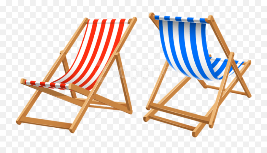 Beach Clipart Png - Free Png Download Beach Chairs Clipart Real Beach Chair Png Emoji,Beach Clipart
