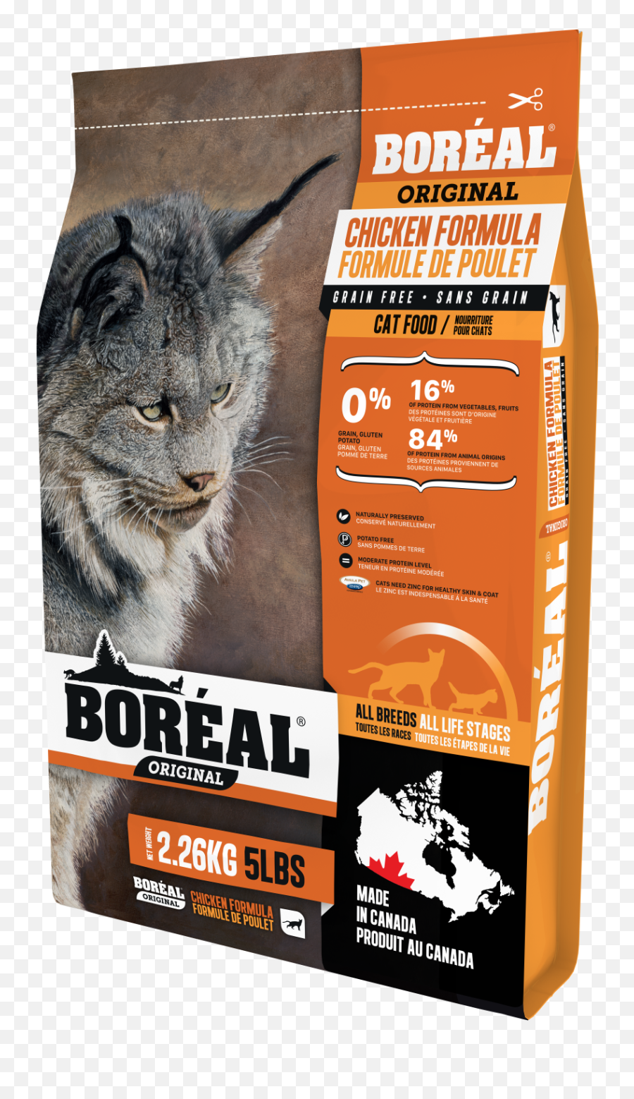 Boreal - Boreal Cat Foods Healthy Nutrition Canadian Boreal Cat Food Chicken Emoji,Cat Transparent