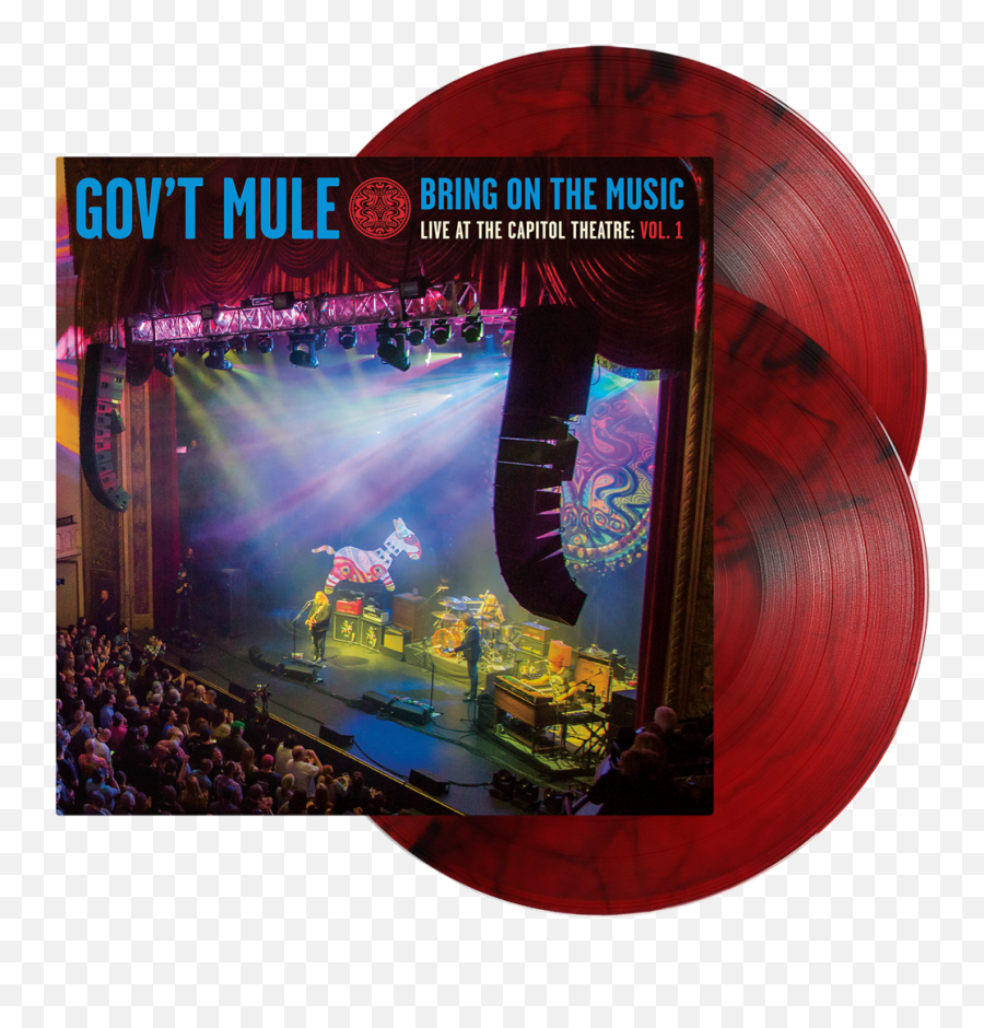 Bring On The Music - Live At The Capitol Theatre Vol 1 Ltd Vinyl Emoji,Gov't Mule Logo