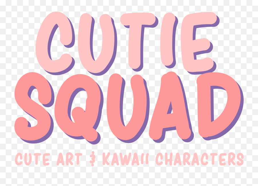 Cute Art U0026 Kawaii Characters - Cutie Squad Emoji,Cute Logo