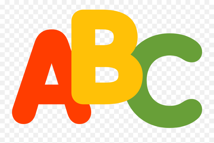 Abc Clipart Transparent Abc - Abc Clipart Png Emoji,Abc Clipart