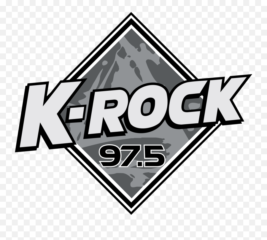 975 K - Rock Logos Krock 975 Emoji,Black Rock Logo