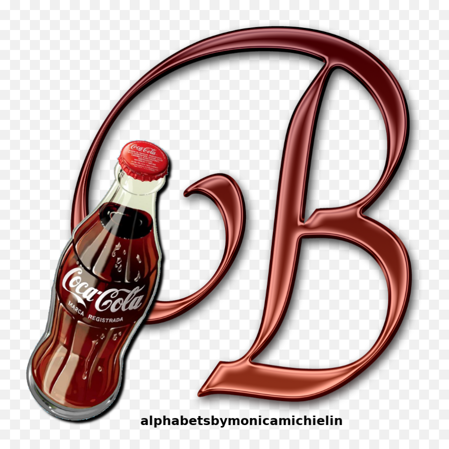Monica Michielin Alphabets Dark Red Classic Font Coca - Cola Emoji,Cola Png