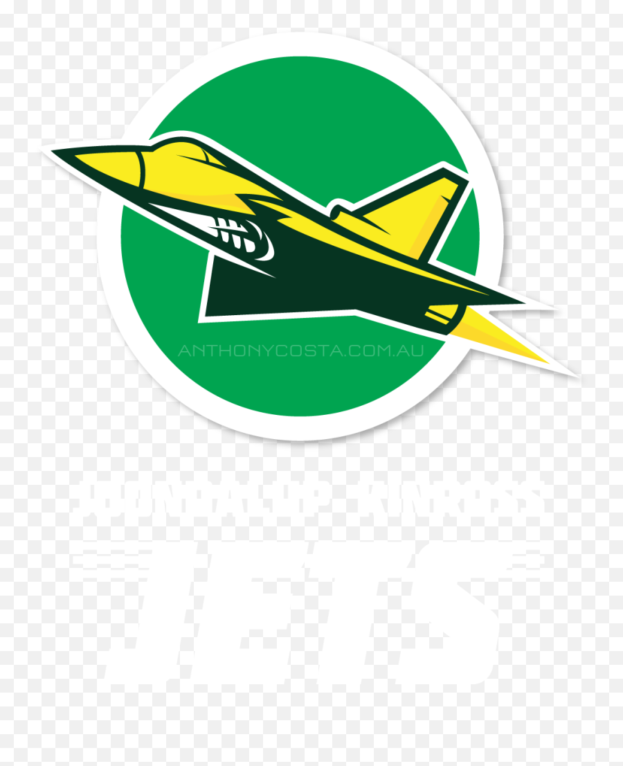 Joondalup Jets Afl Football Logo Design By Anthony Costa Emoji,Sport Logo Design