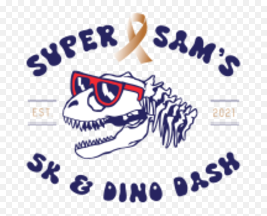 Super Samu0027s 5k And Dino Dash - Dallas Tx 5k Running Emoji,Dino Logo
