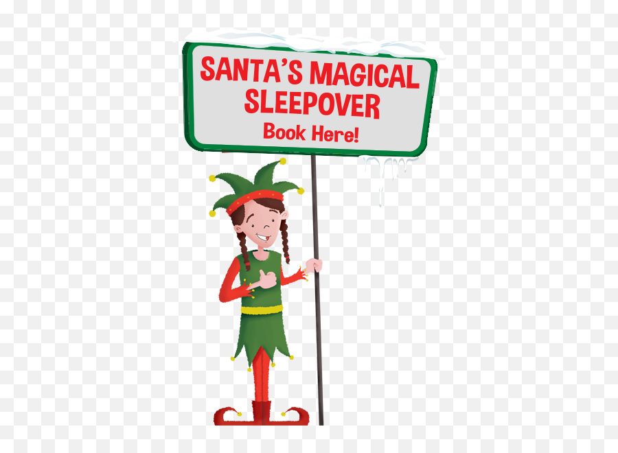 Santas Magical Sleep Over - Santas Magical Trail Emoji,Santa And Mrs Claus Clipart