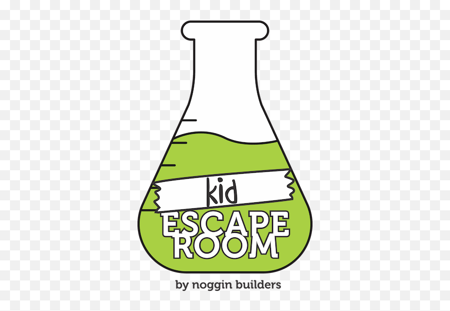 Noggin Builders Kid Escape Room - Laboratory Flask Emoji,Noggin Logo