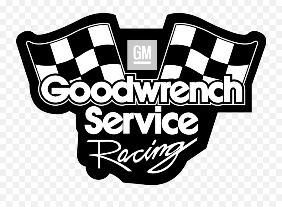 Goodwrench Service Racing Logo Black - Racing Vector Emoji,Racing Logo