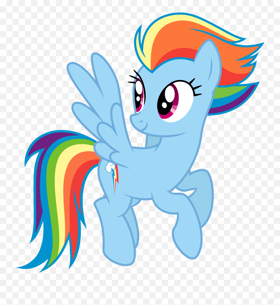 Pony Rainbow Dash Image Gif Art - Rainbow Night Png Download Emoji,Rainbow Dash Png