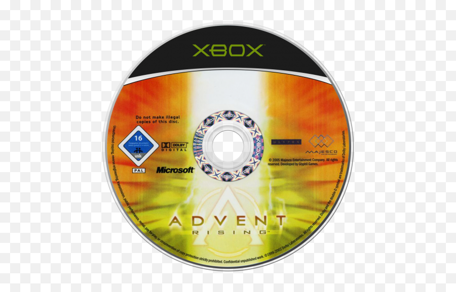 Original Xbox Disc Images - Game Cart Images Launchbox Emoji,Original Xbox Logo Png