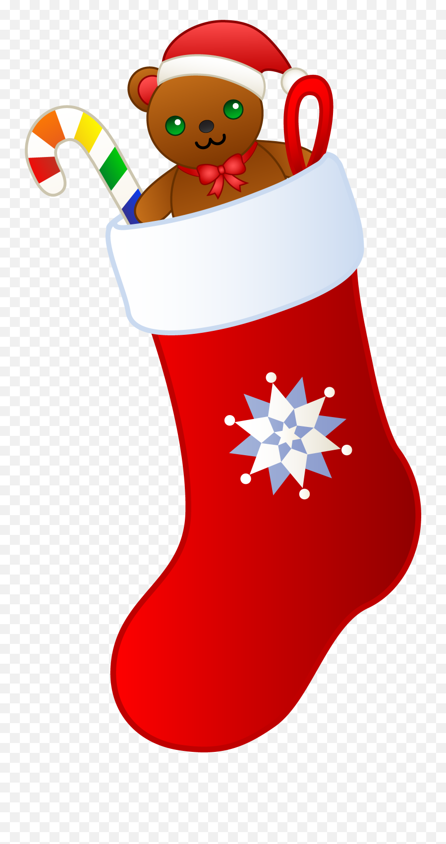 Free Christmas Stockings Clipart - Christmas Socks Decor Clipart Emoji,Free Christmas Clipart