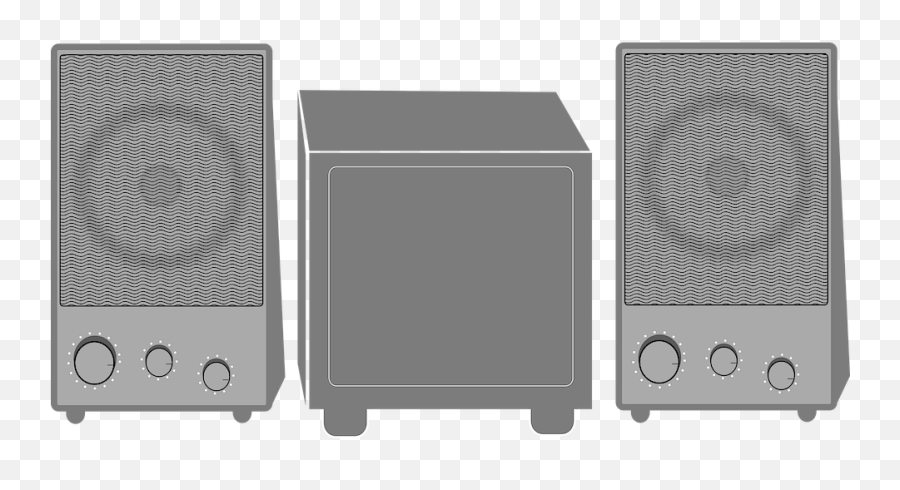 Audio Speakers Real Png - Speaker Set Clip Art Transparent Emoji,Speakers Png