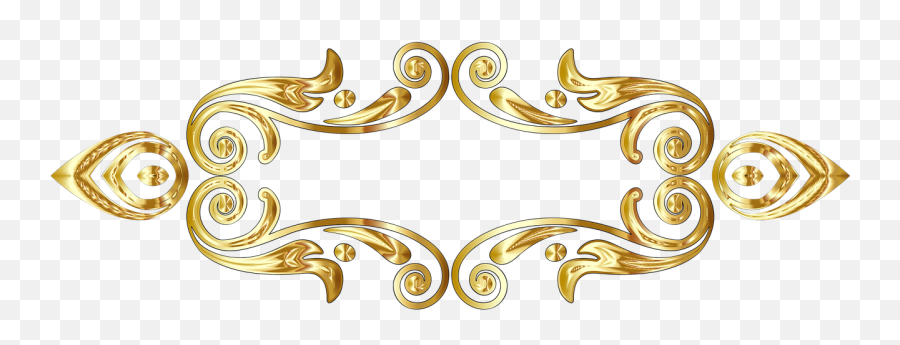 Divider Separator Gold Line Emoji,Line Divider Png