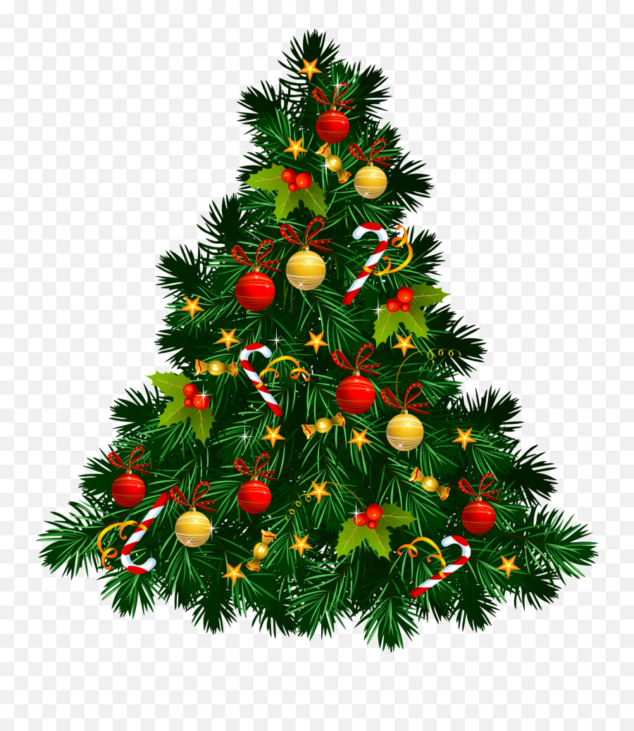Beautiful Christmas Tree Decorations - Transparent Christmas Tree Emoji,Christmas Decorations Png