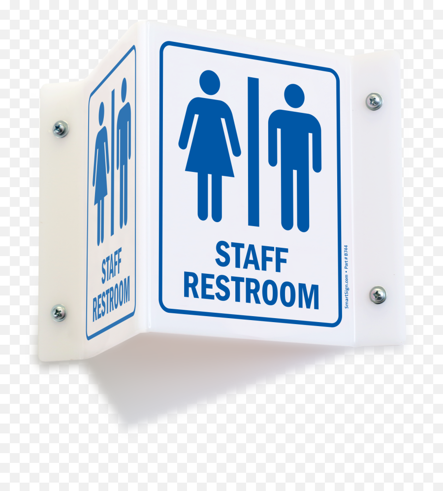 Bathroom Signs To Buy - Ladies And Gentlemen Sign Restrooms Sign Emoji,Restroom Clipart
