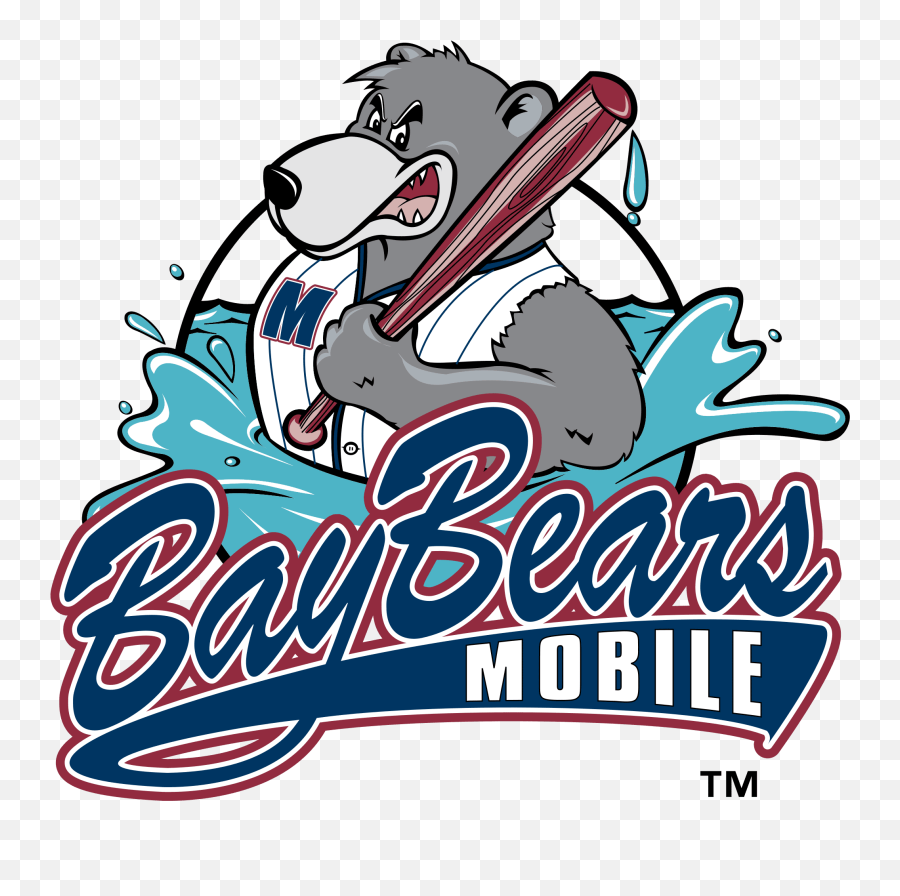 Mobile Baybears Logo And Symbol Meaning History Png - Mobile Baybears Emoji,Anahiem Angels Logo