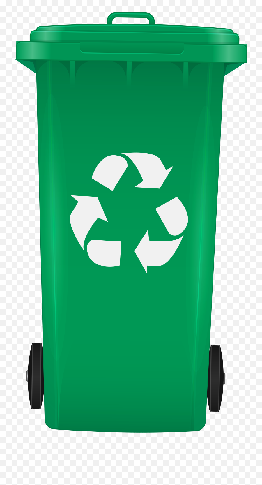 Recycling Bin Png Clip Art - Transparent Background Recycle Bin Png Emoji,Recycling Clipart