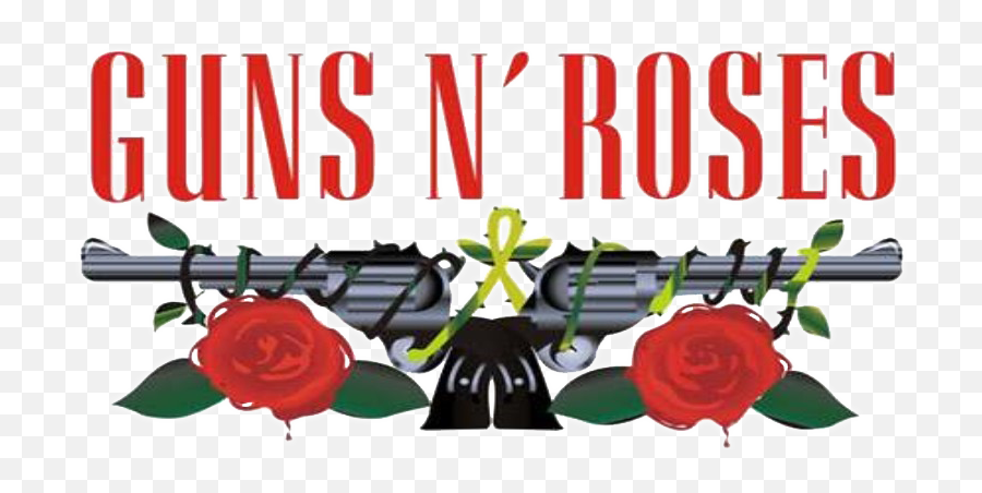 Guns N Roses Logo Png Transparent Png - Guns N Roses Emoji,Guns N Roses Logo