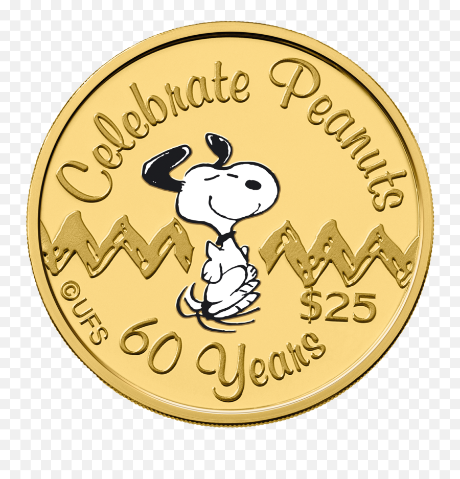 Peanuts - 60th Anniversary 14 Oz 60 Years Snoopy Snoopy Coin Emoji,60th Birthday Clipart
