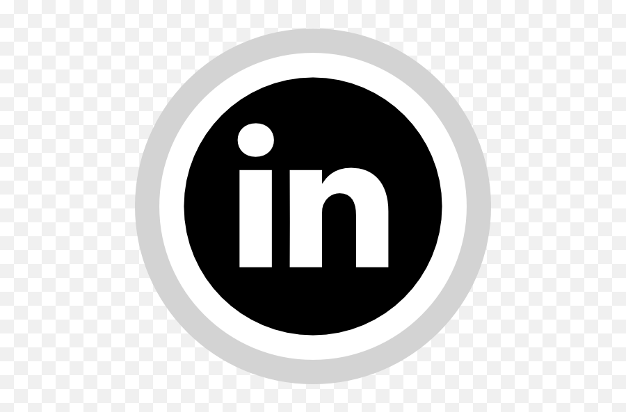 Black Linkedin Logo Transparent Background Download Free - Li Emoji,Linkedin Logo Black And White