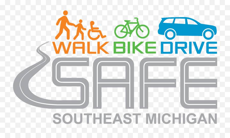 Walk Bike Drive Safe - Walk Drive Bike Emoji,Safe Logo