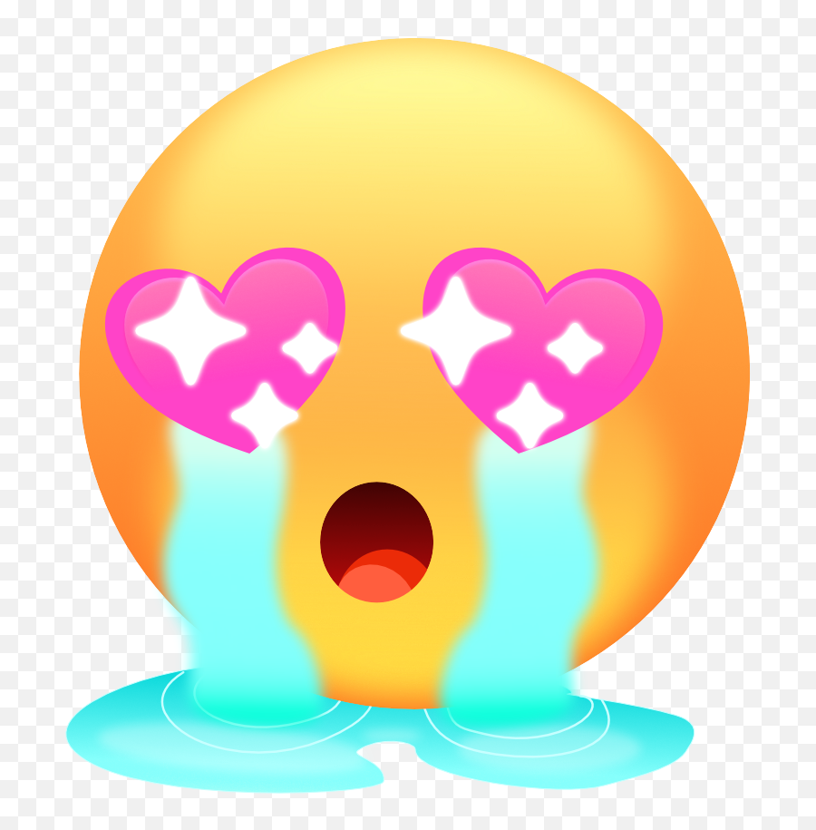 Heart Cry Emoji - Sugarmilkteau0027s Kofi Shop Kofi,Cry Emoji Png
