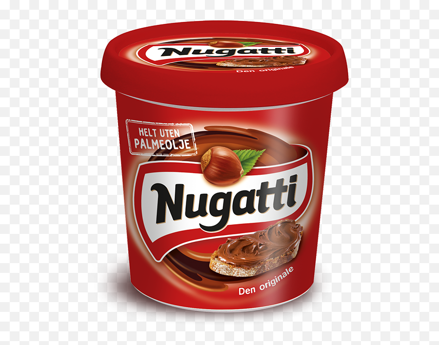 Nugatti Original Chocolate Nut Spread 500 Gram Sjokolade Nøtte På Emoji,Saralee Logo