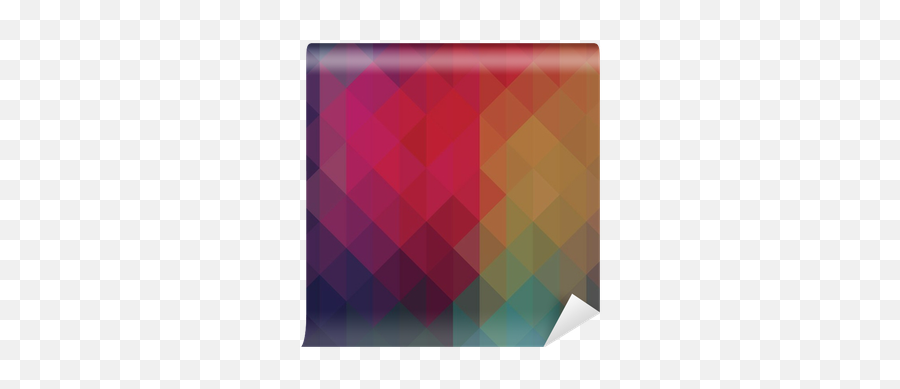 Triangle Neon Background Pattern Geometri Wall Mural Emoji,Neon Triangle Png