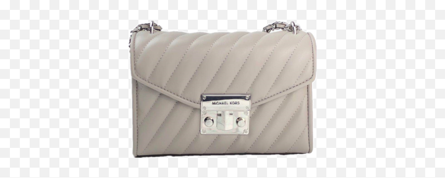 Michael Kors Rose 35f0sx0c5t Vegan Faux Leather Small Crossbody Bag In Pearl Grey Emoji,Michael Kors Logo Belt