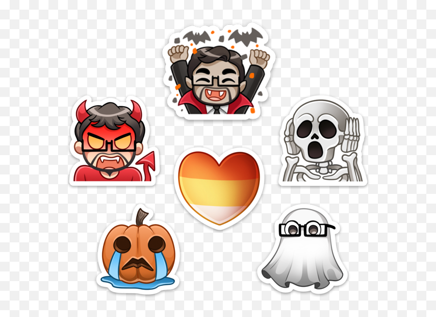 Sticker Pack Halloween Emotes 1 Emoji,Transparent Emotes