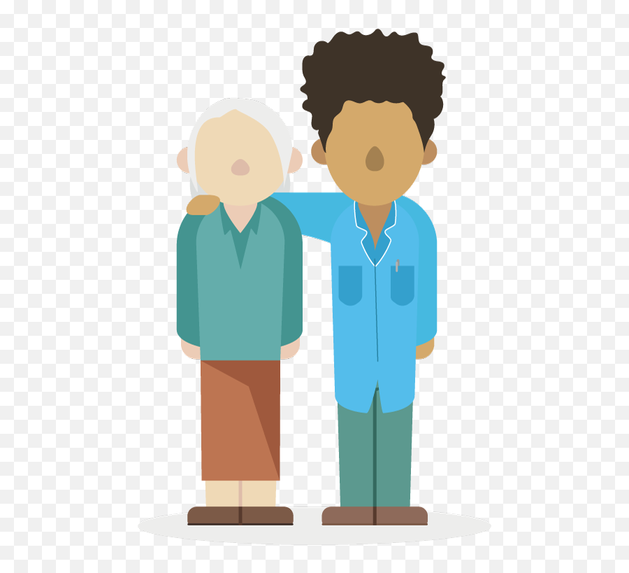 Elderly Illustration - Illustration Full Size Png Download Emoji,Elderly Clipart