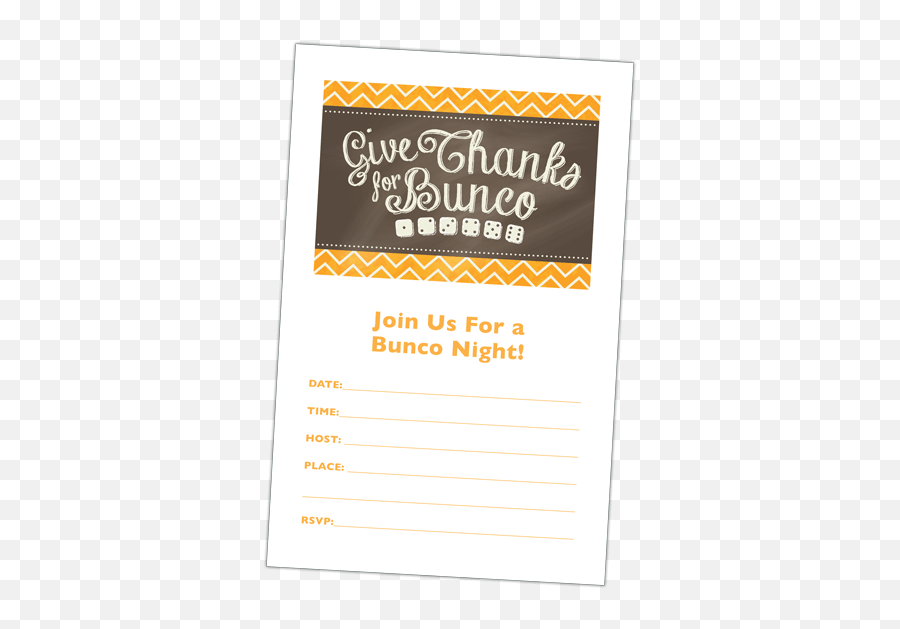 Thanksgiving Bunco Invitation U0026 Free Tally Sheet Bunco Emoji,Bunco Dice Clipart